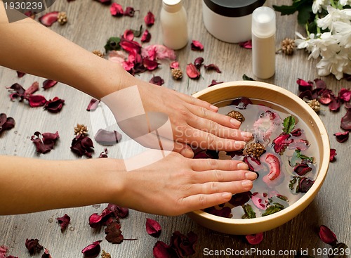 Image of spa for hands