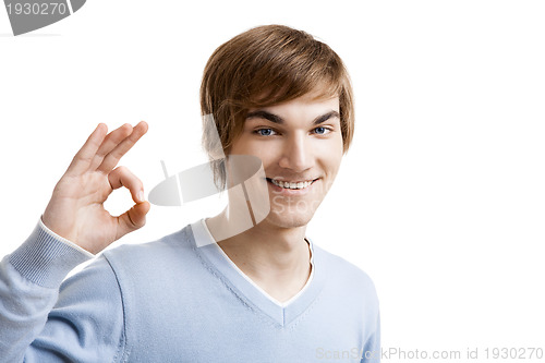 Image of Confident young man