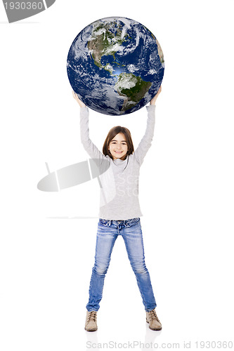 Image of Holding earth