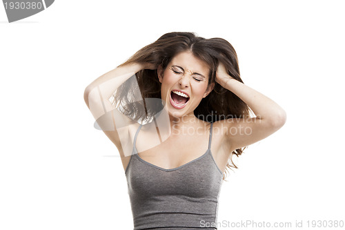 Image of Crazy woman