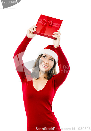 Image of Santa Woman