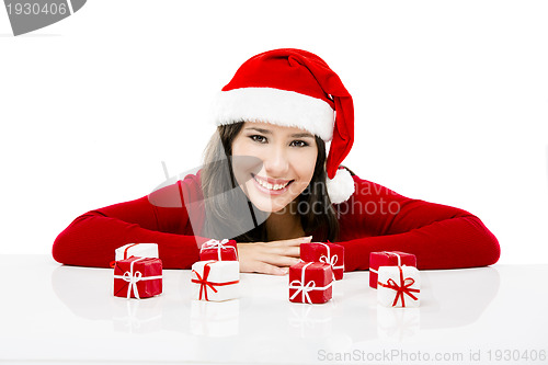 Image of Santa Woman