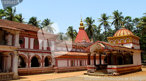 Image of Mangeshi temple in Goa