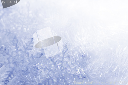 Image of Snowflakes background