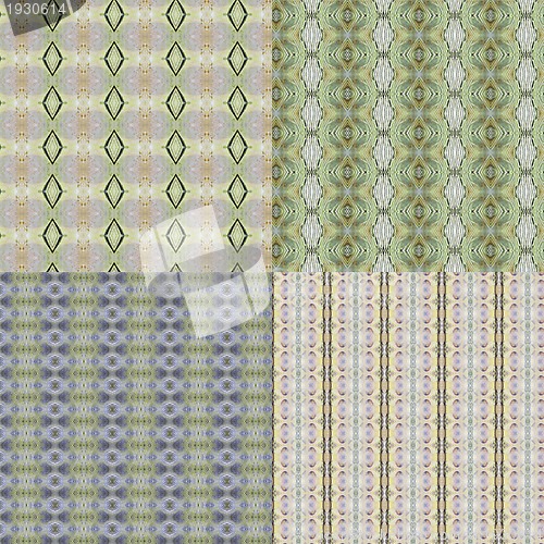 Image of set vintage shabby background with classy patterns