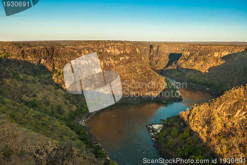 Image of Zambezi river gorge