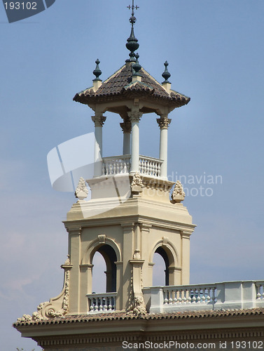 Image of Guard tower in Barcelona