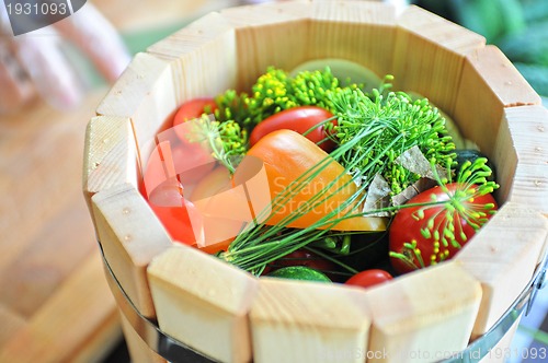 Image of preserving tomatoes