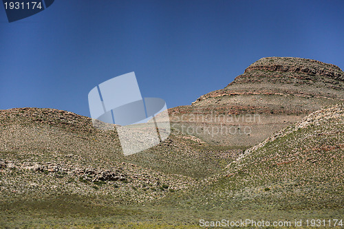 Image of Textured mountains