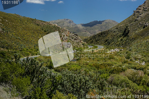 Image of Windy roads through the mountains