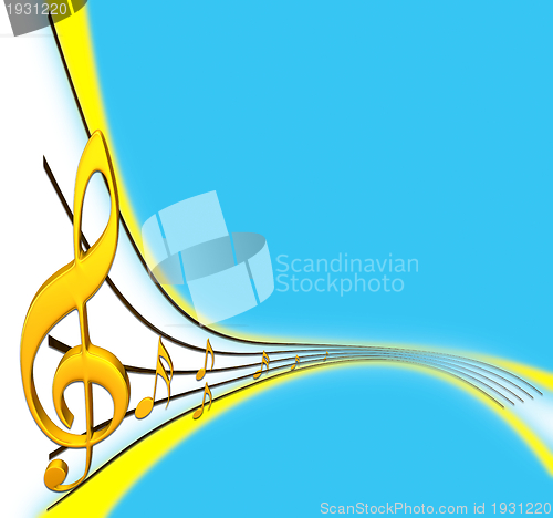 Image of treble clef