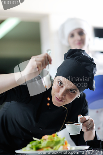 Image of chef preparing meal