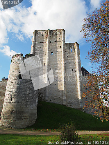 Image of Loches fortification, the Dungeon, Loire valley, France