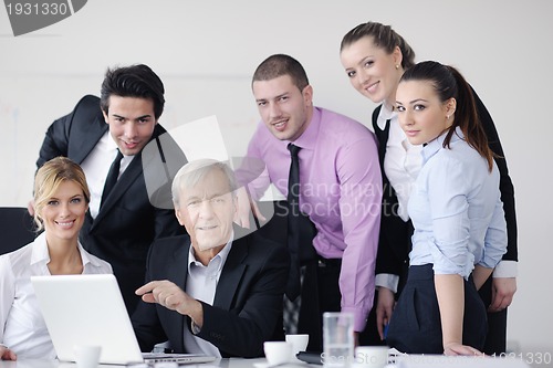 Image of business people group on meeting