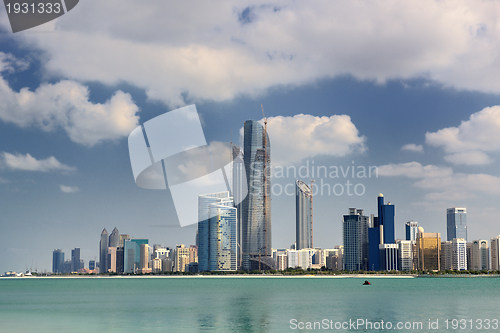 Image of abu dhabi cityscape