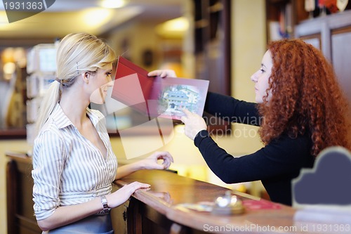 Image of hotel reception