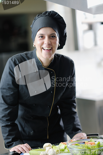 Image of chef preparing meal