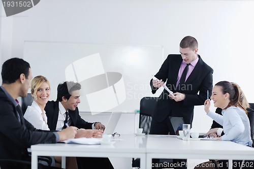 Image of business people group on meeting