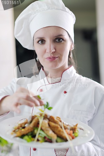 Image of chef preparing meal