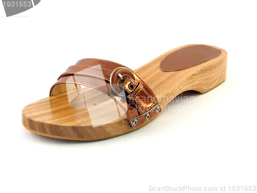 Image of woman shoe isolated