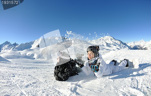 Image of joy of winter season