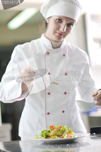 Image of chef preparing meal