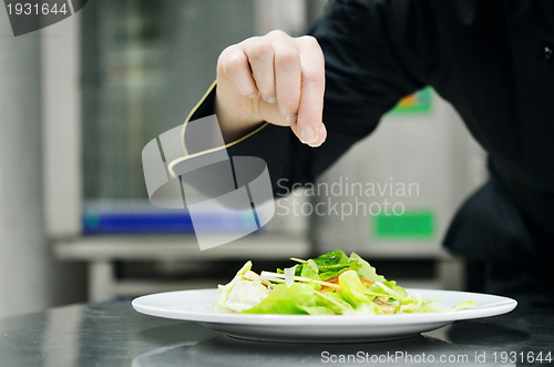 Image of chef preparing meal