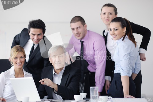 Image of business people group on meeting
