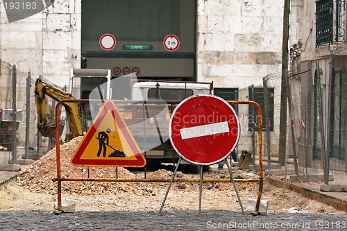 Image of Road work