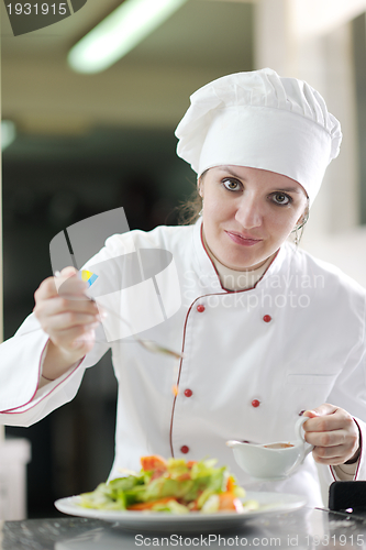 Image of chef preparing meal