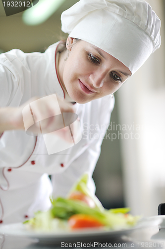 Image of chef preparing meal