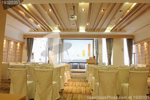 Image of Empty business conference room