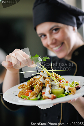Image of chef preparing meal