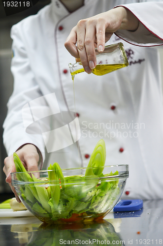 Image of chef preparing meal