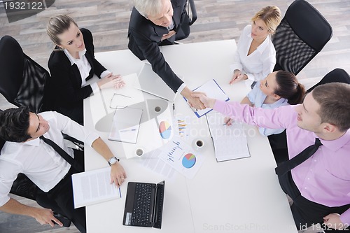 Image of business people group on meeting
