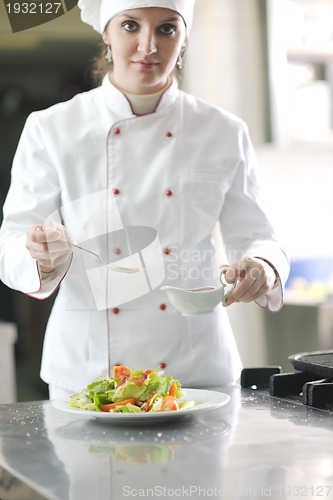 Image of chef preparing meal