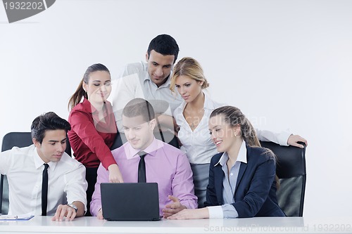 Image of business people group on meeting