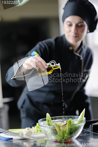 Image of chef preparing meal