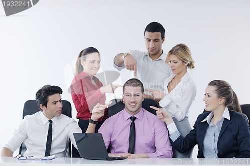 Image of business people group on meeting
