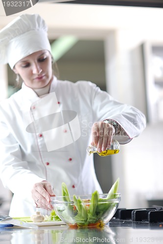 Image of chef preparing meal