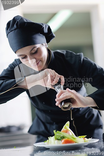 Image of chef preparing meal