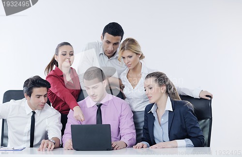 Image of business people group on meeting