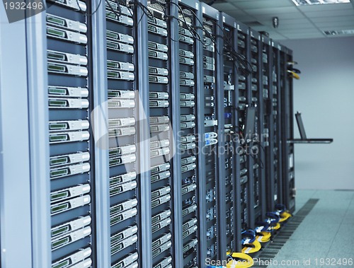 Image of network server room