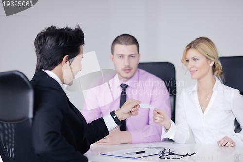 Image of business people group on meeting