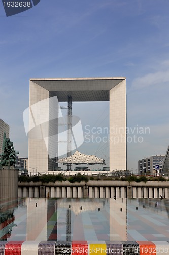 Image of Modern Buildings in the new center of Paris