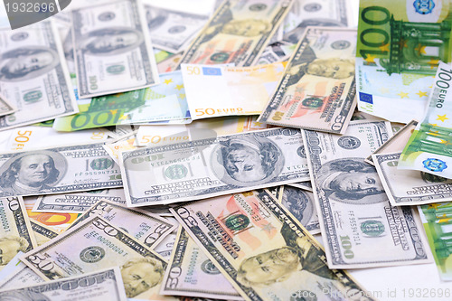Image of business money background
