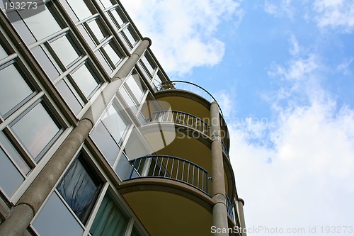 Image of balconies