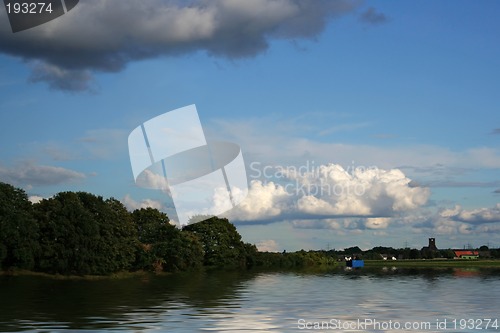 Image of house at the lake