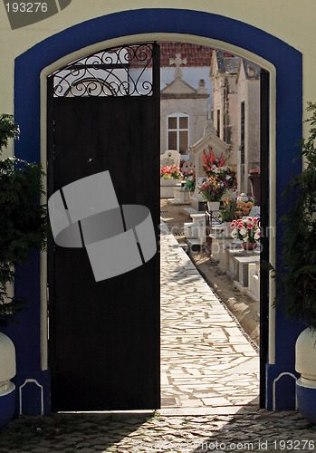 Image of Cemetery gate