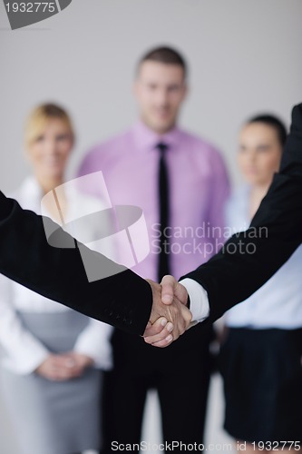 Image of business people group on meeting